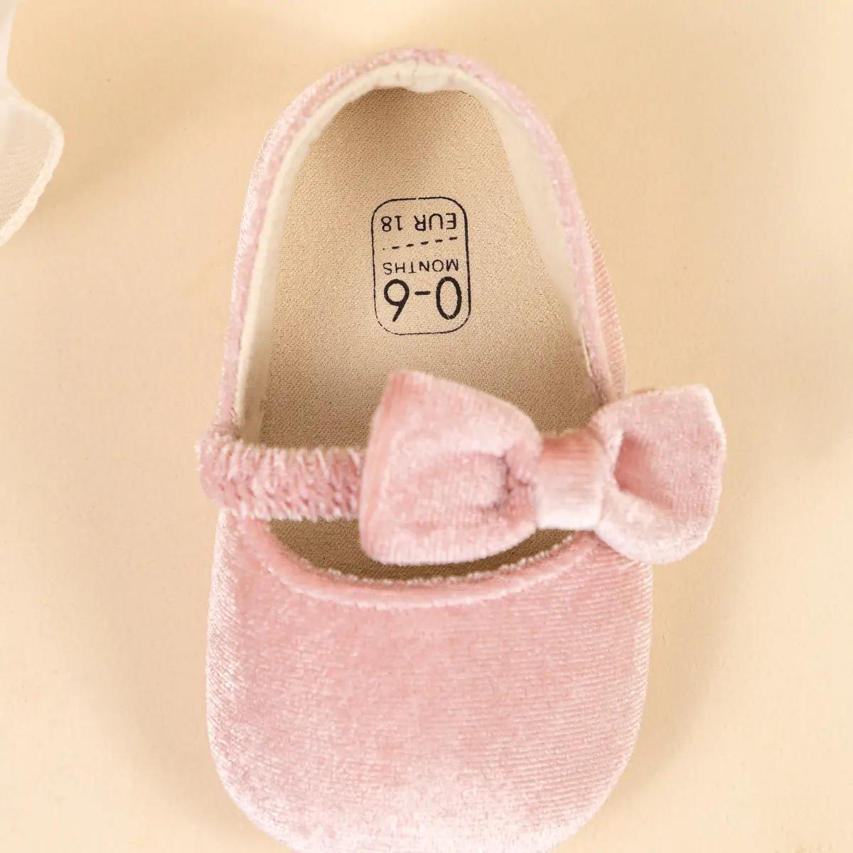 Pink Flannel Bow Toddler Shoes 2025 Spring Autumn — feature 13