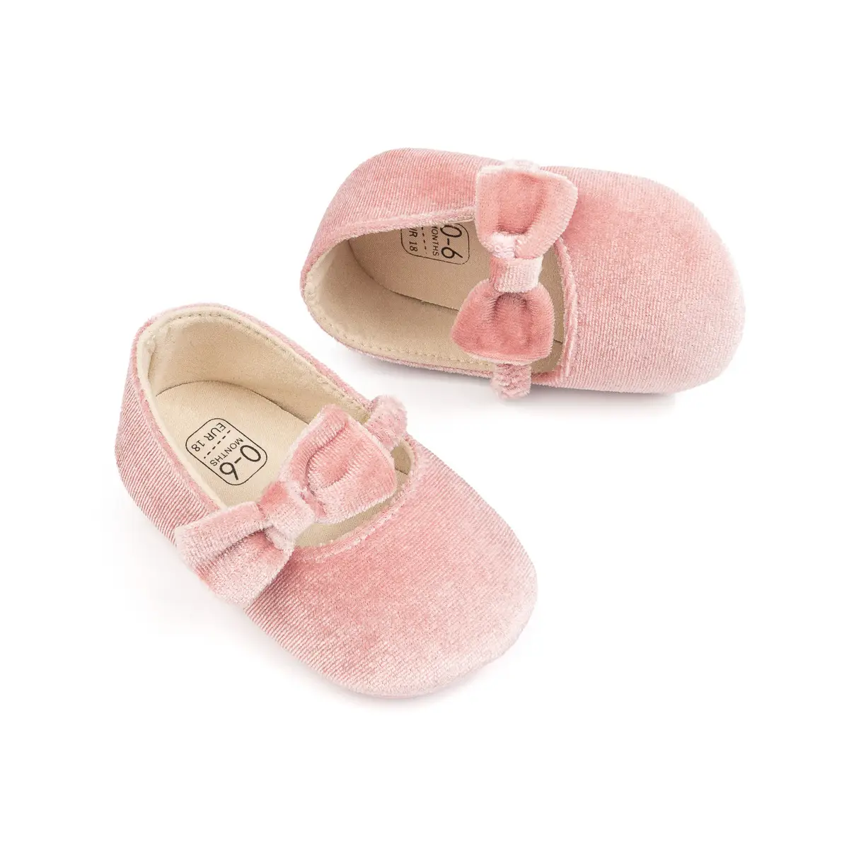 Pink Flannel Bow Toddler Shoes 2025 Spring Autumn — feature 18