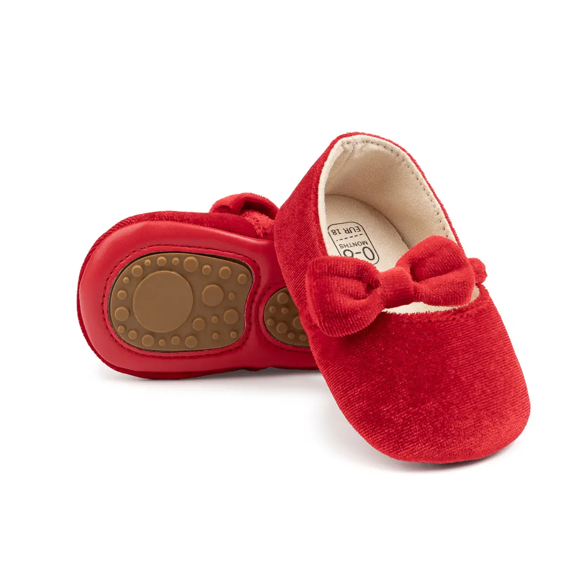 Pink Flannel Bow Toddler Shoes 2025 Spring Autumn — feature 22
