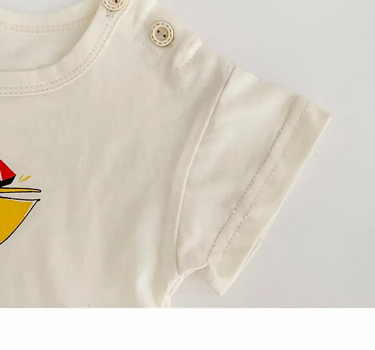Korean Style Boys T-Shirt Shorts Set Cotton Cotton — feature 21