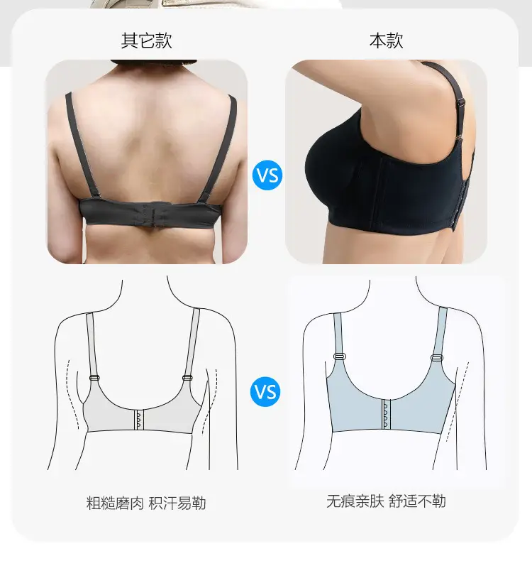Traceless Bra for Plus Size Women Large Chest — feature 2