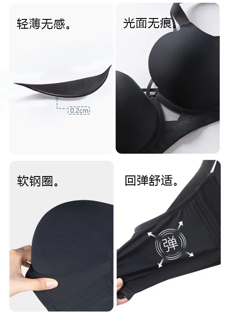 Traceless Bra for Plus Size Women Large Chest — feature 3