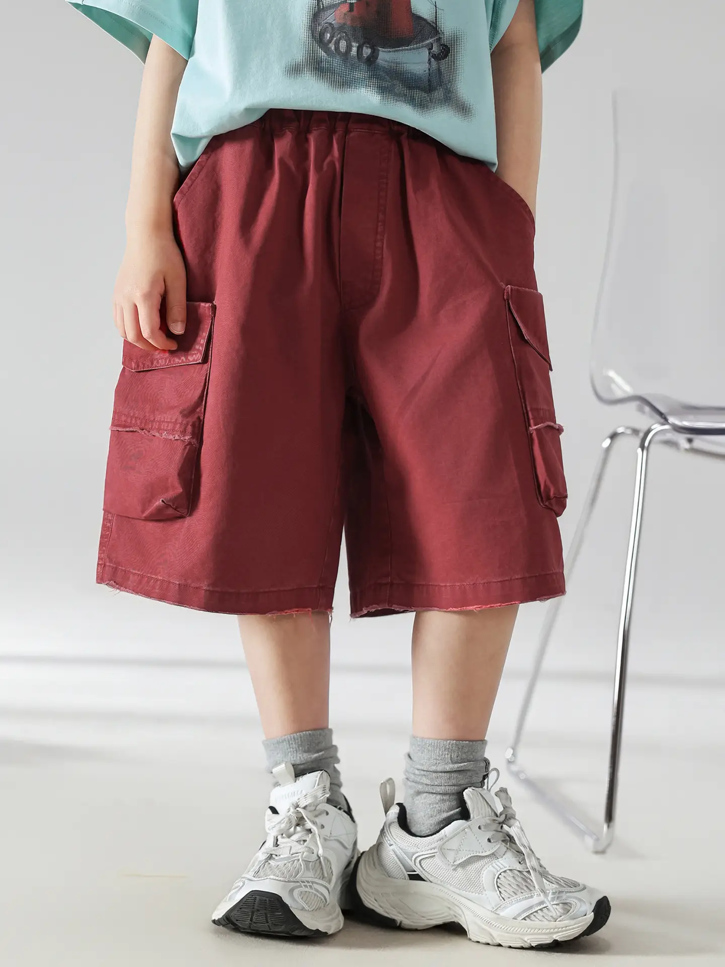 Boys T-shirt Light Blue 2025 Summer Kids Wear — feature 10