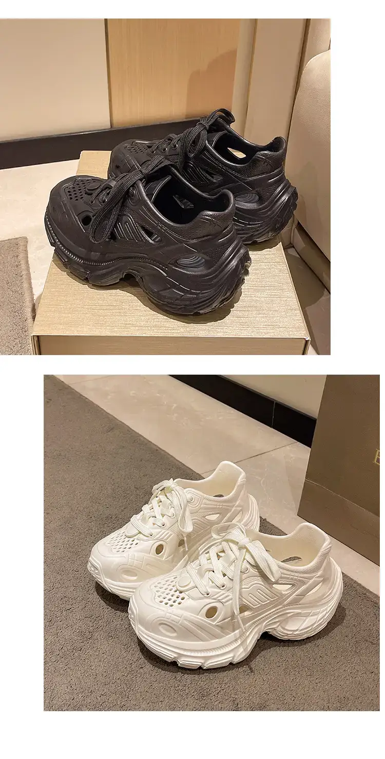 Women's White Thick Sole Casual Shoes 2025 — feature 14