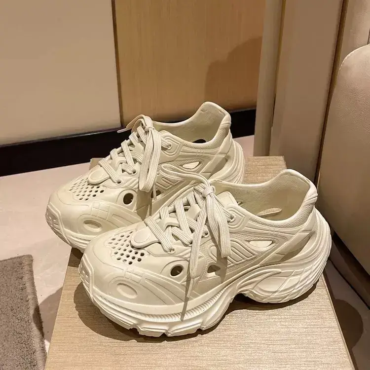 Women's White Thick Sole Casual Shoes 2025 — feature 15