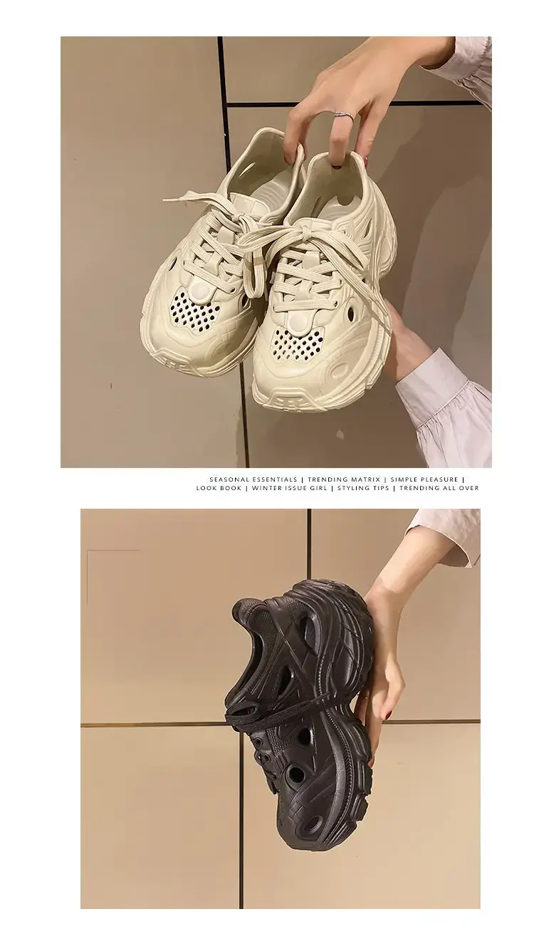 Women's White Thick Sole Casual Shoes 2025 — feature 2