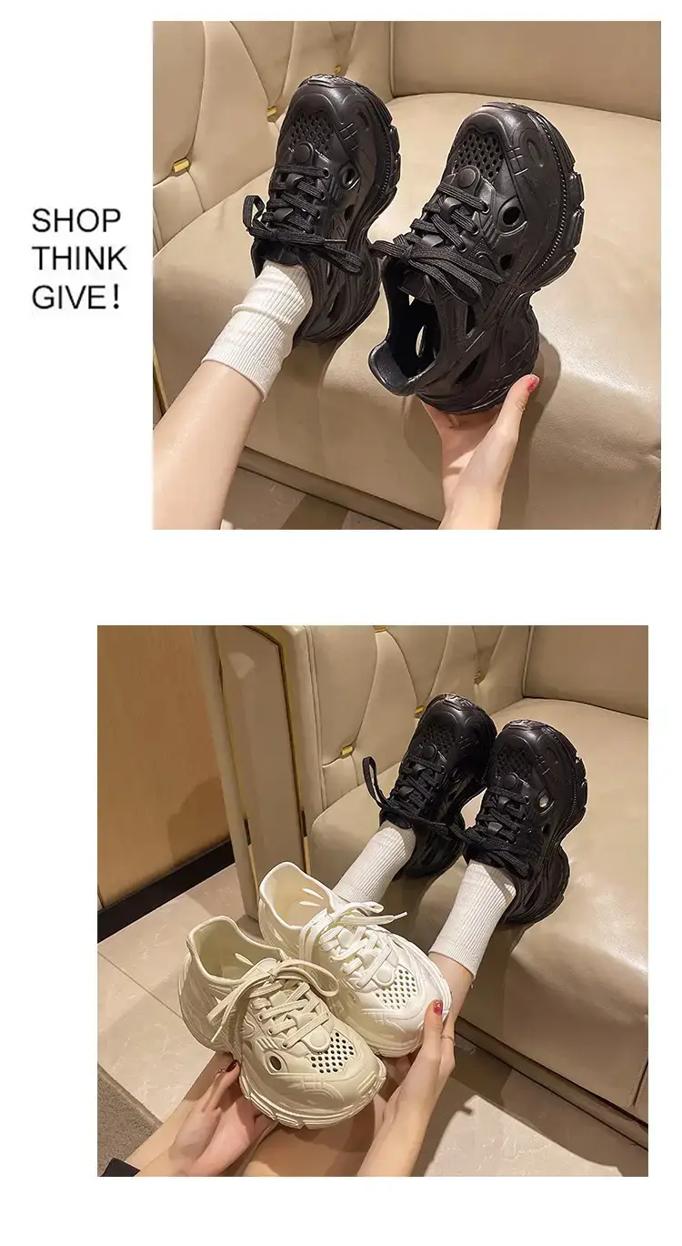 Women's White Thick Sole Casual Shoes 2025 — feature 3
