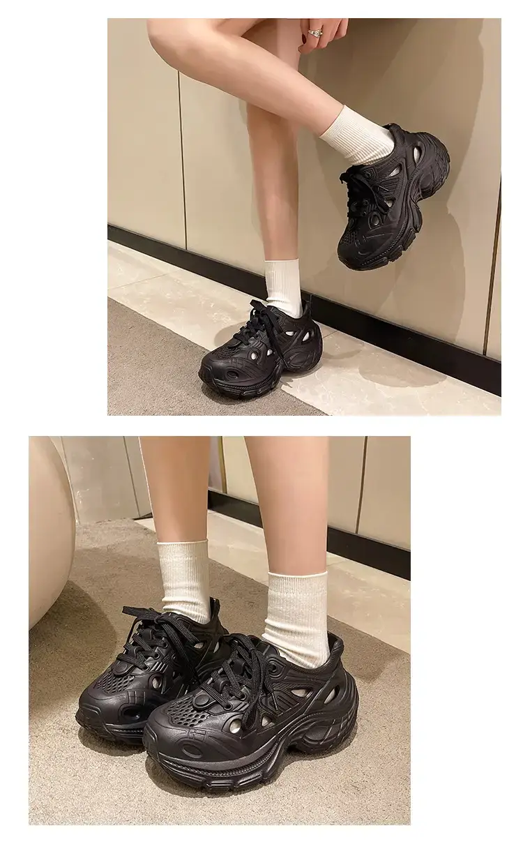 Women's White Thick Sole Casual Shoes 2025 — feature 5