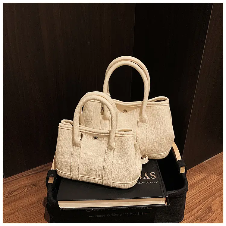 Yellow Leather Shoulder Crossbody Bag with Lace Trim — feature 47