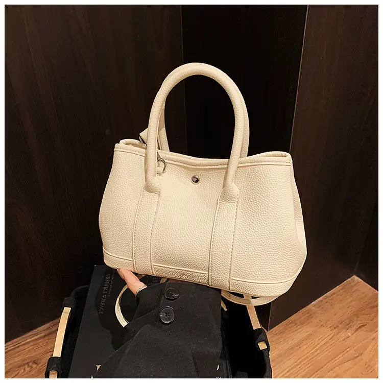 Yellow Leather Shoulder Crossbody Bag with Lace Trim — feature 48