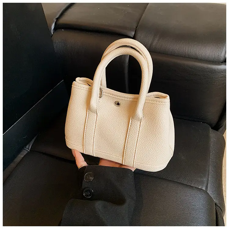 Yellow Leather Shoulder Crossbody Bag with Lace Trim — feature 50