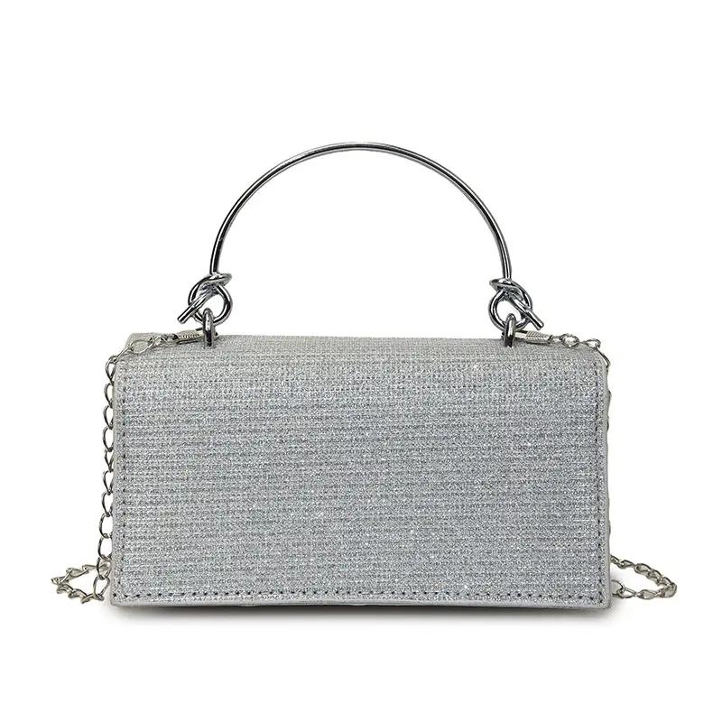Pink Sparkly Crossbody Bag for Women 2025 Banquet Evening Use - Image 4
