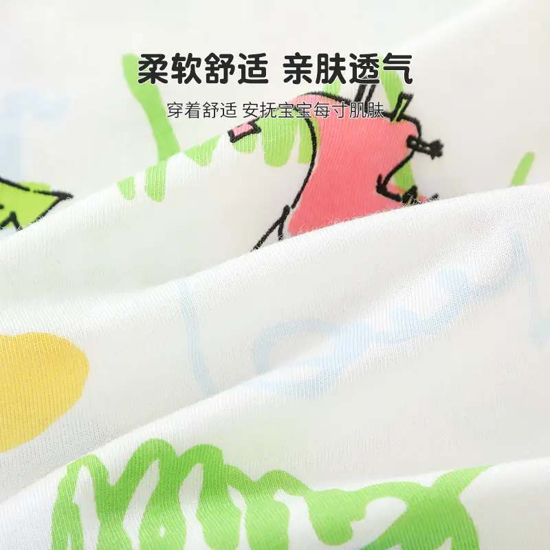 Dinosaur Print Baby Boy T-Shirt Cotton Summer - Image 5