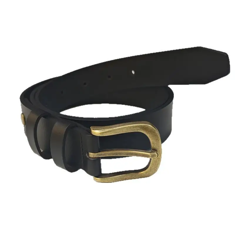 Black Pin Buckle Belt for Women, High-End Simple Versatile Belt - Image 5