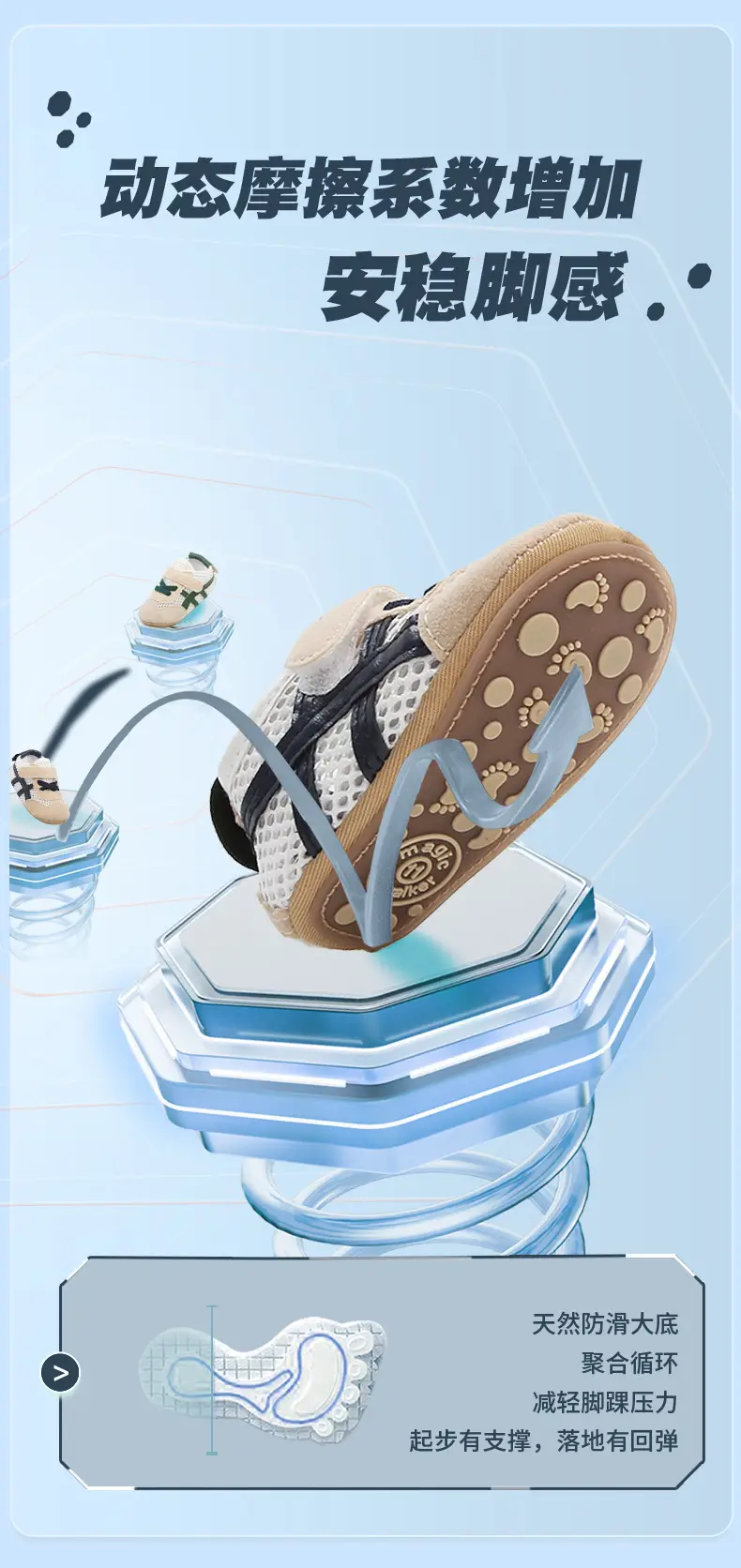 Summer New Baby Sandals Breathable Baby Forrest Gump Shoes Men's Mesh Hollow Non-slip Baby Toddler Shoes with Soft Sole — feature 13