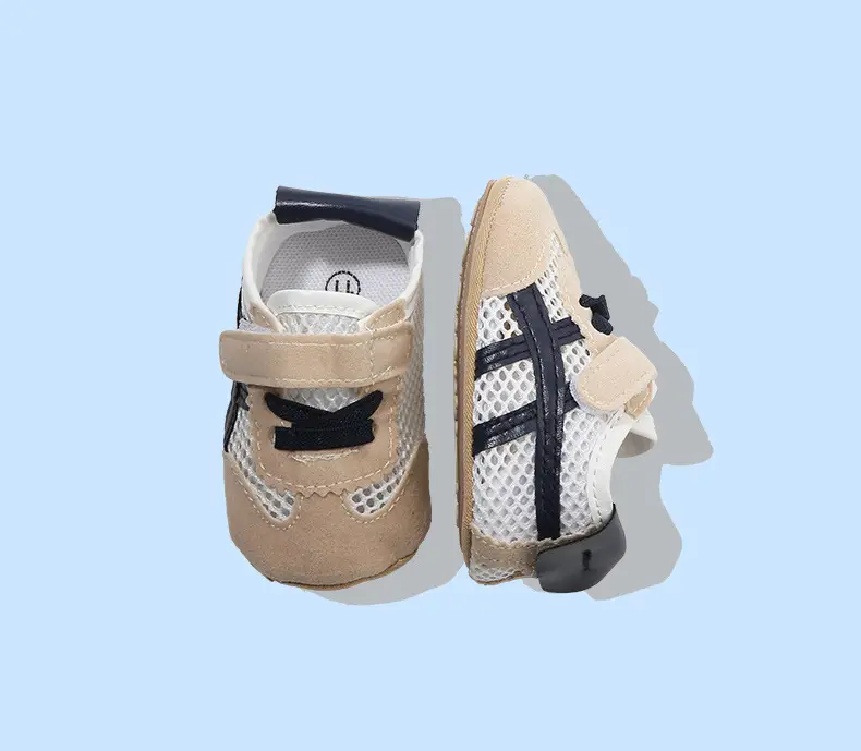 Summer New Baby Sandals Breathable Baby Forrest Gump Shoes Men's Mesh Hollow Non-slip Baby Toddler Shoes with Soft Sole — feature 20