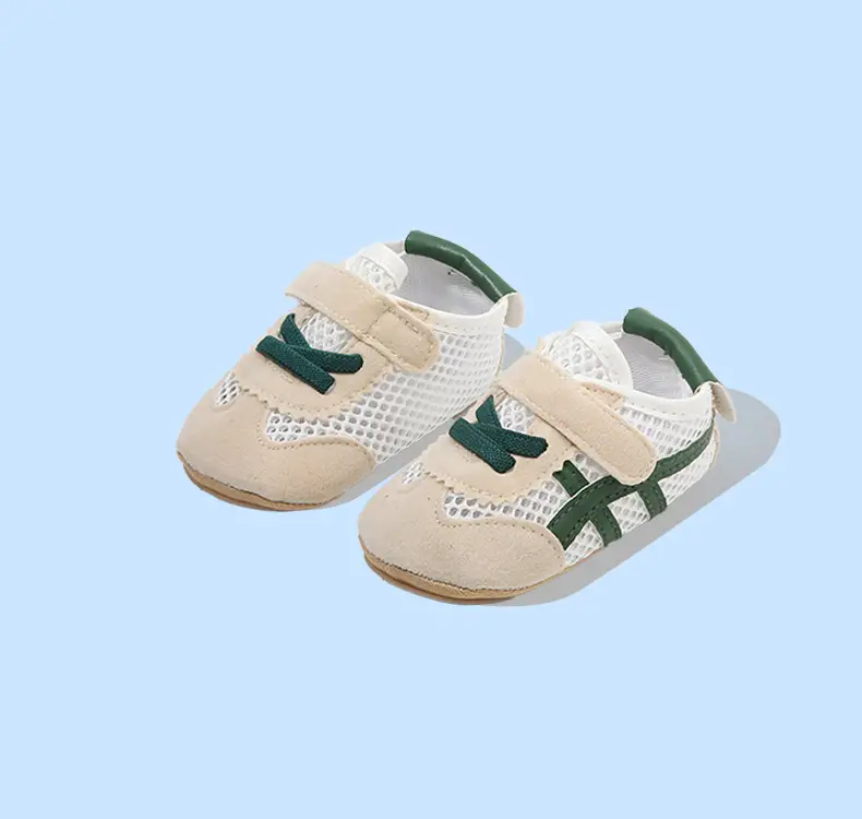 Summer New Baby Sandals Breathable Baby Forrest Gump Shoes Men's Mesh Hollow Non-slip Baby Toddler Shoes with Soft Sole — feature 22