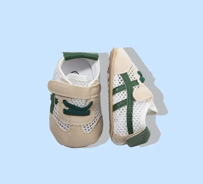 Summer New Baby Sandals Breathable Baby Forrest Gump Shoes Men's Mesh Hollow Non-slip Baby Toddler Shoes with Soft Sole — feature 23