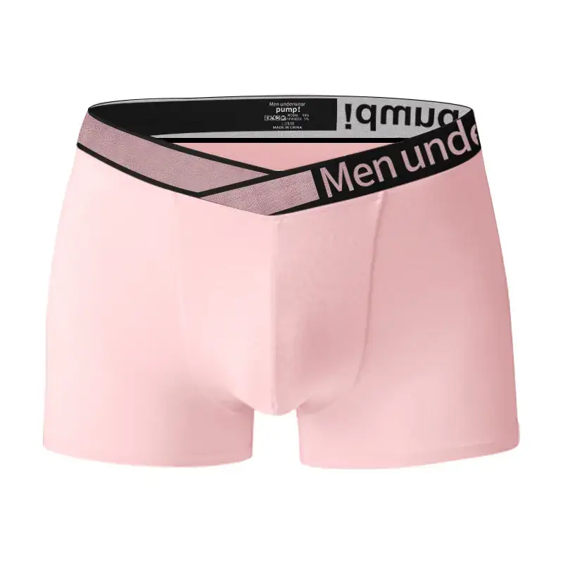 Men High-Cut Laser Gradient Boxer Briefs Black - Image 3