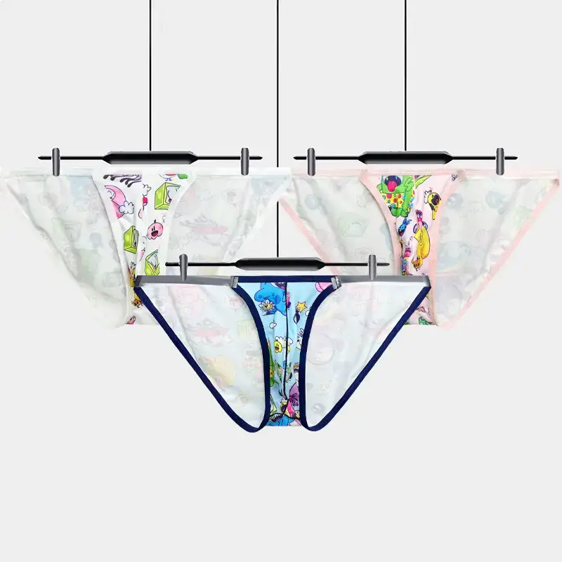 New Summer Colorful Horn High-Cut Briefs Full Hip Protrusion Mp2992 - Image 8