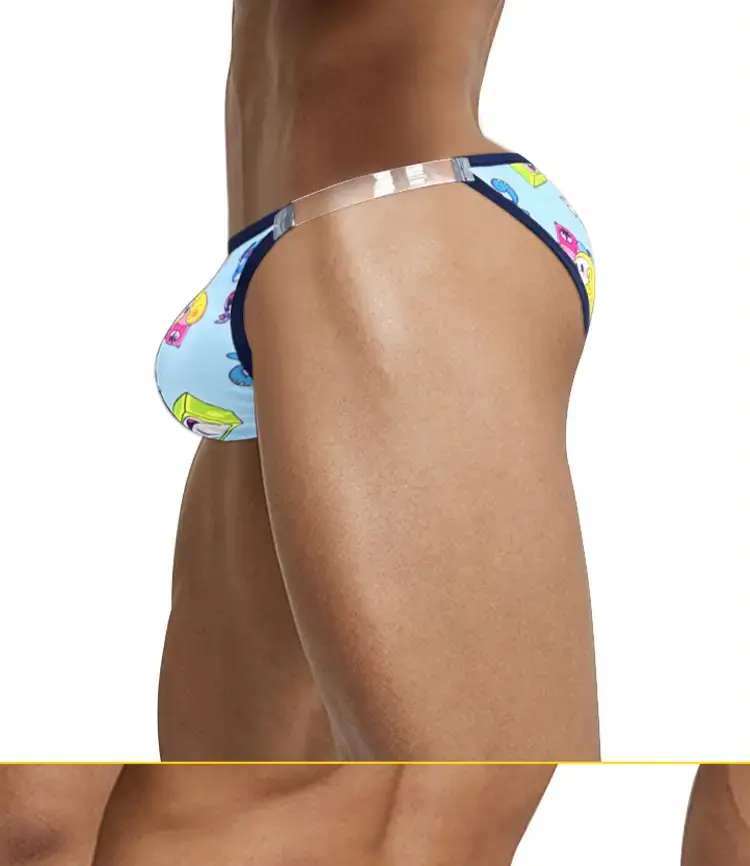 New Summer Colorful Horn High-Cut Briefs Full Hip Protrusion Mp2992 — feature 13