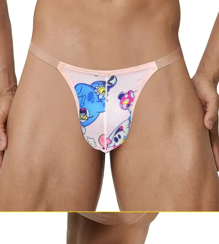 New Summer Colorful Horn High-Cut Briefs Full Hip Protrusion Mp2992 — feature 15