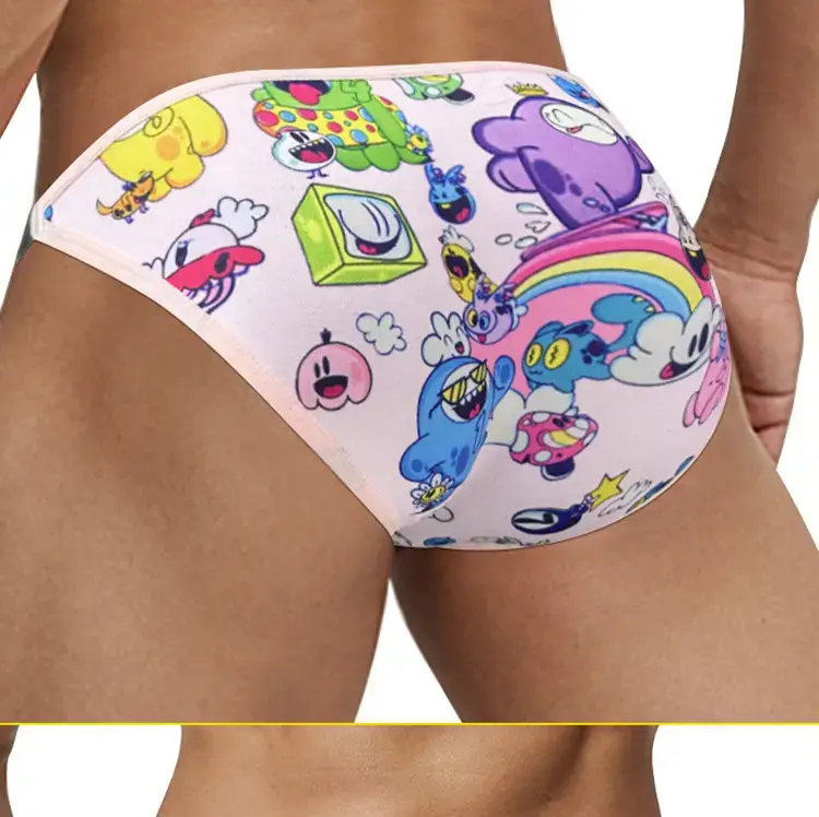 New Summer Colorful Horn High-Cut Briefs Full Hip Protrusion Mp2992 — feature 17