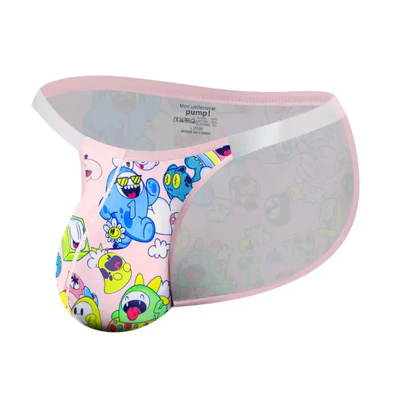 New Summer Colorful Horn High-Cut Briefs Full Hip Protrusion Mp2992 - Image 2