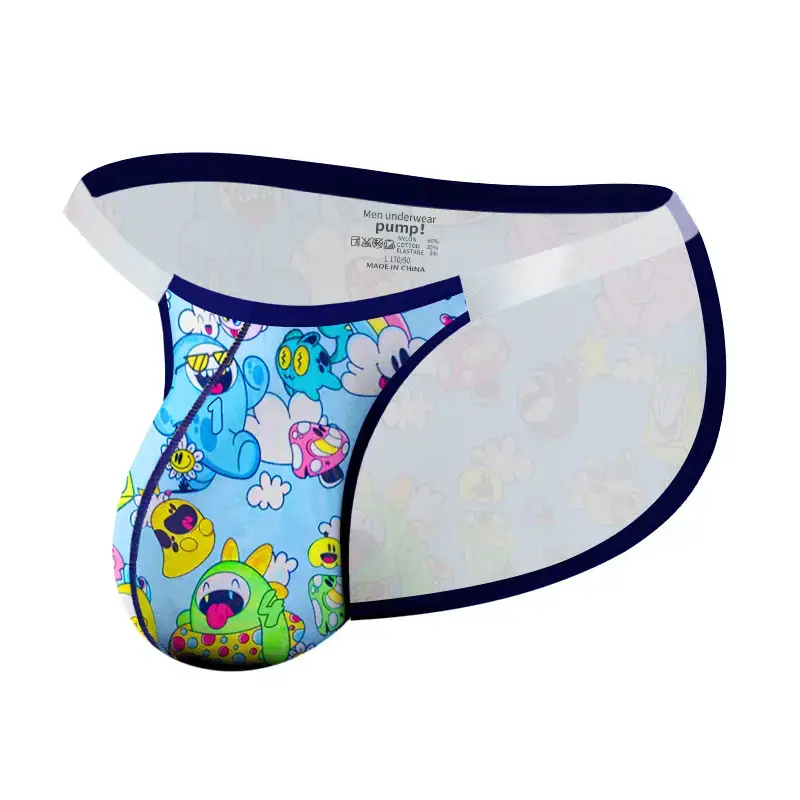 New Summer Colorful Horn High-Cut Briefs Full Hip Protrusion Mp2992 - Image 3