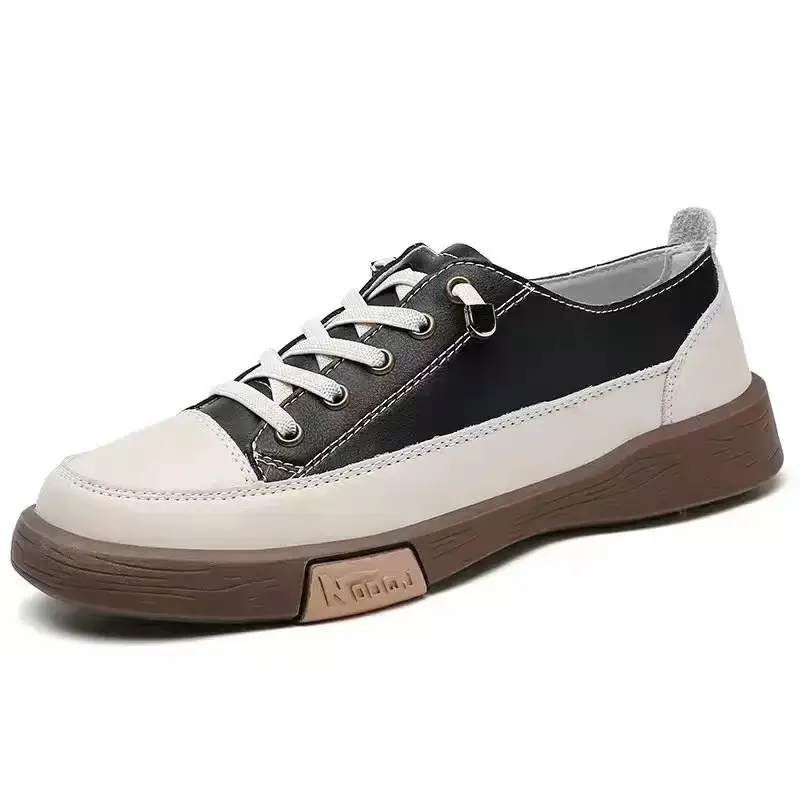 Women's White Casual Sneakers with Non-Slip Sole