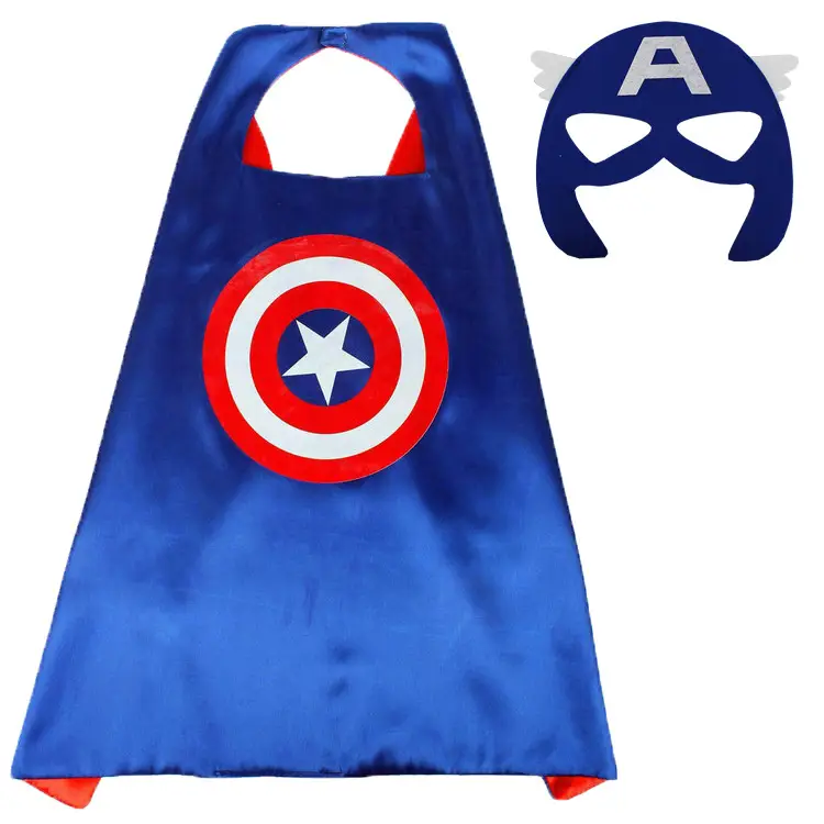 Children's Day Performance Marvel Hero Cape Adult Spider-Man Superman Captain America Batman Iron Man Cape