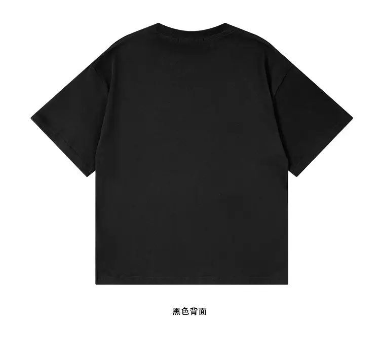 Blue Retro Embroidered T-Shirt for Kids Boys Summer Casual — feature 30