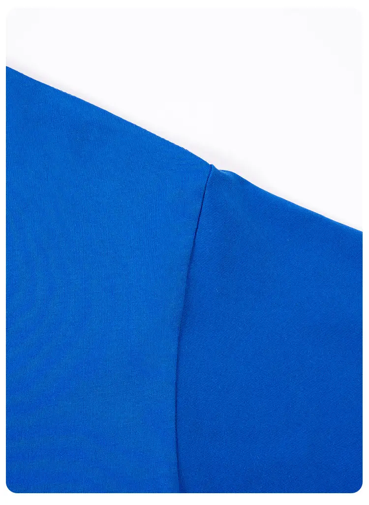 Blue Retro Embroidered T-Shirt for Kids Boys Summer Casual — feature 33