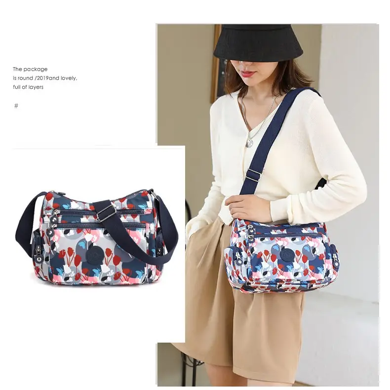New Fashion Shoulder Bag for Women Nylon Crossbody