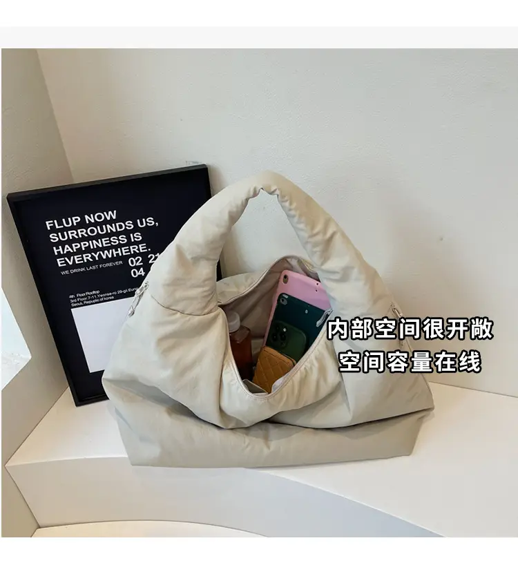 Women's Lightweight Casual Tote Bag Large Capacity All-Season — feature 10