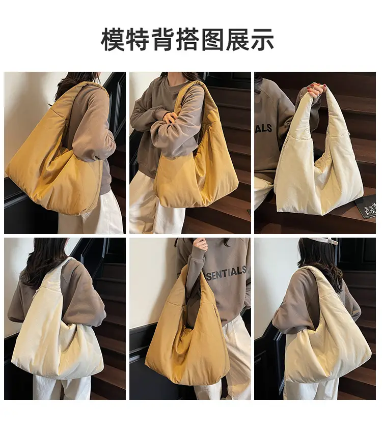 Women's Lightweight Casual Tote Bag Large Capacity All-Season — feature 11
