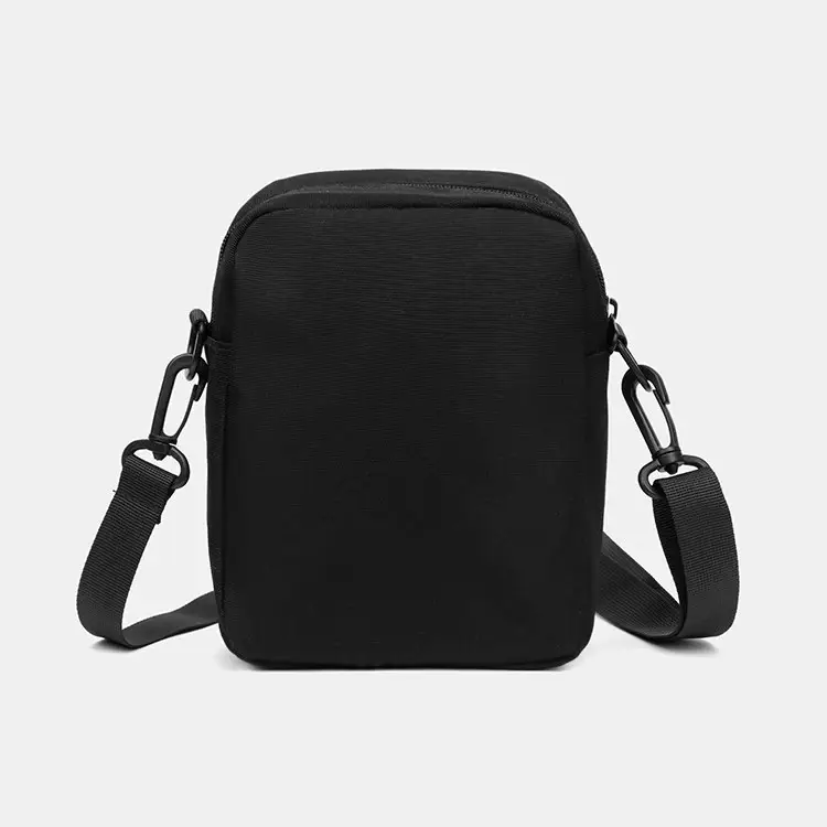 Custom Men's Japanese Style Black Messenger Bag — feature 21