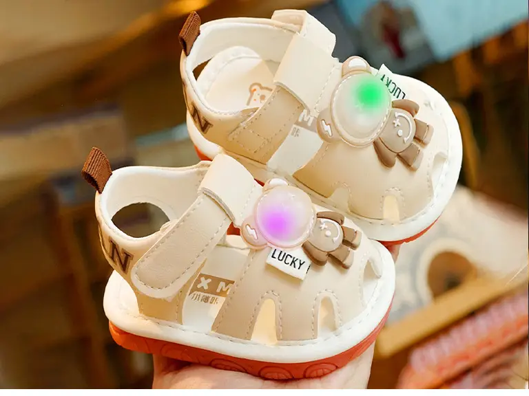 Toddler Sandals Summer Cream Non-Slip 1-2Y — feature 3