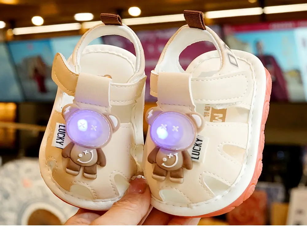 Toddler Sandals Summer Cream Non-Slip 1-2Y — feature 5