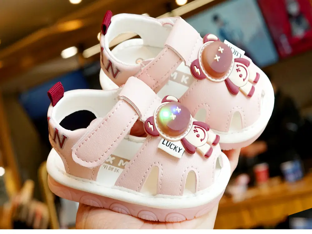 Toddler Sandals Summer Cream Non-Slip 1-2Y — feature 6