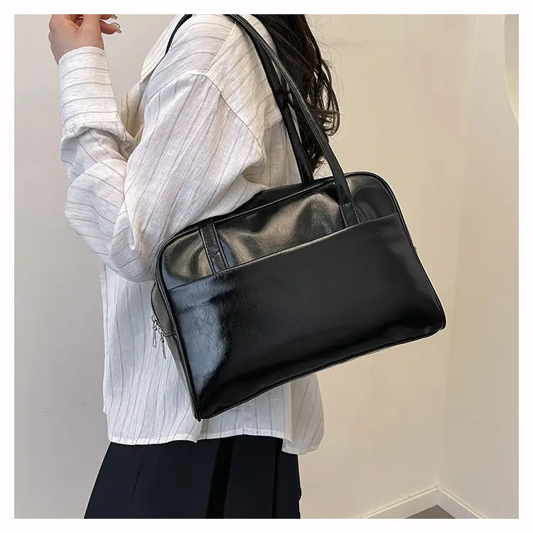 Retro Red Shoulder Bag Women 2025 Spring New — feature 14