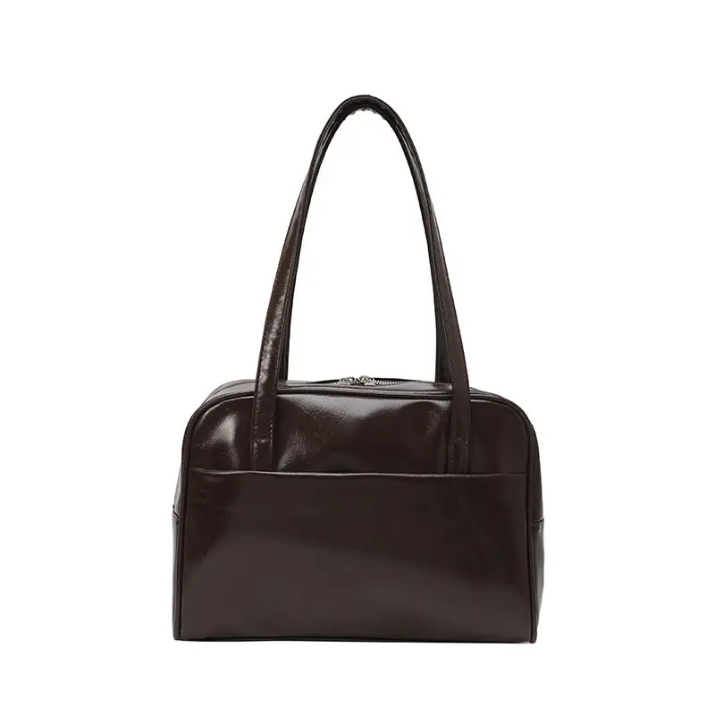 Retro Red Shoulder Bag Women 2025 Spring New - Image 3