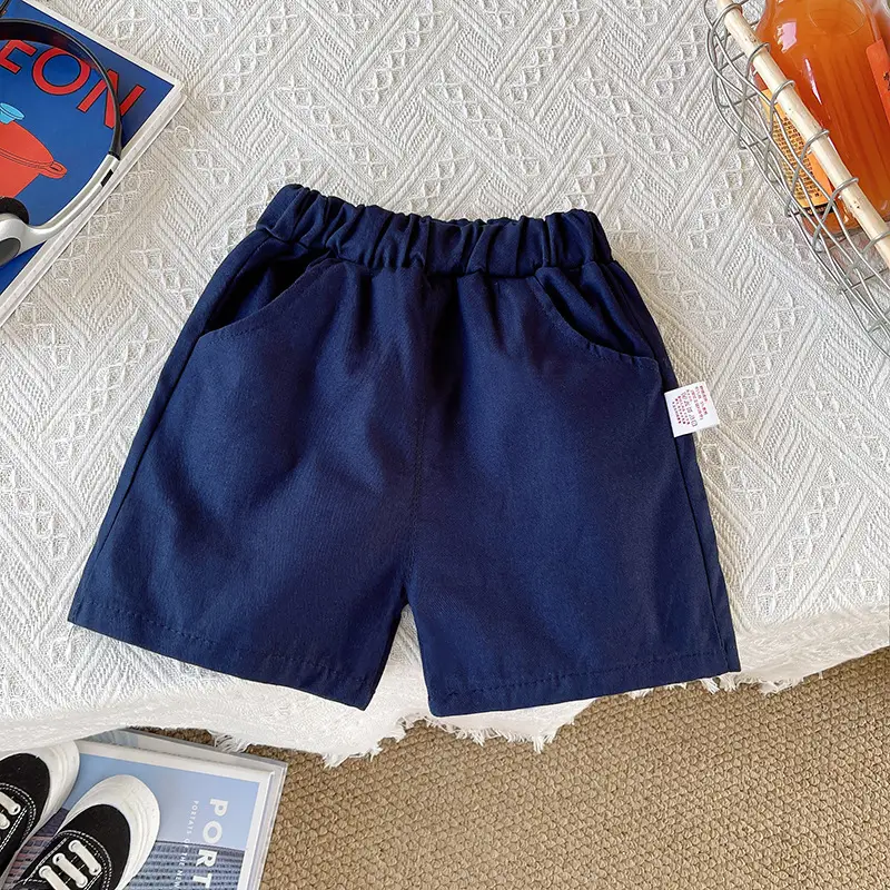 Boys Striped T-Shirt Shorts Set Navy White 0-4Yr — feature 19