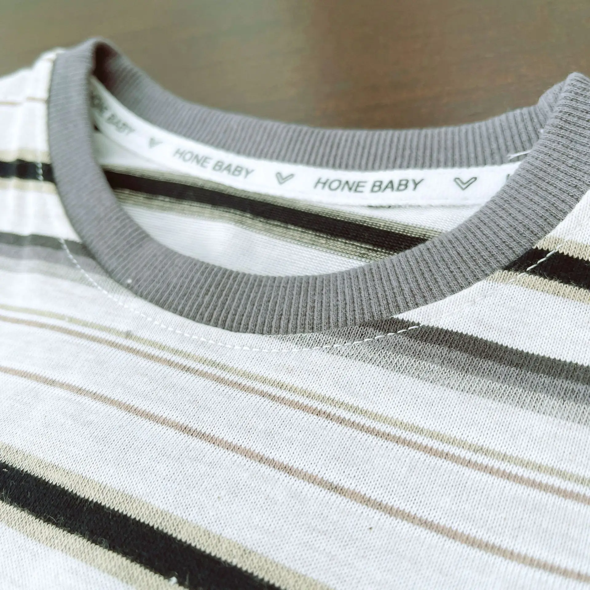 Boys Striped T-Shirt Shorts Set Navy White 0-4Yr — feature 5