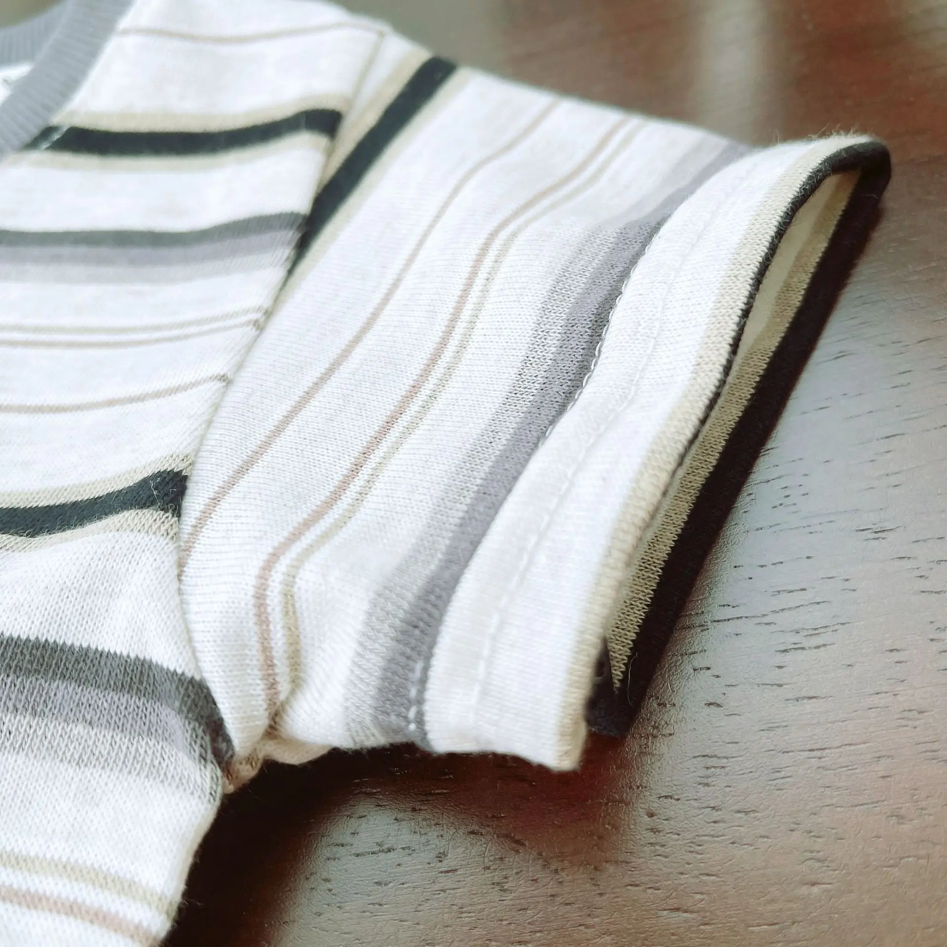 Boys Striped T-Shirt Shorts Set Navy White 0-4Yr — feature 6