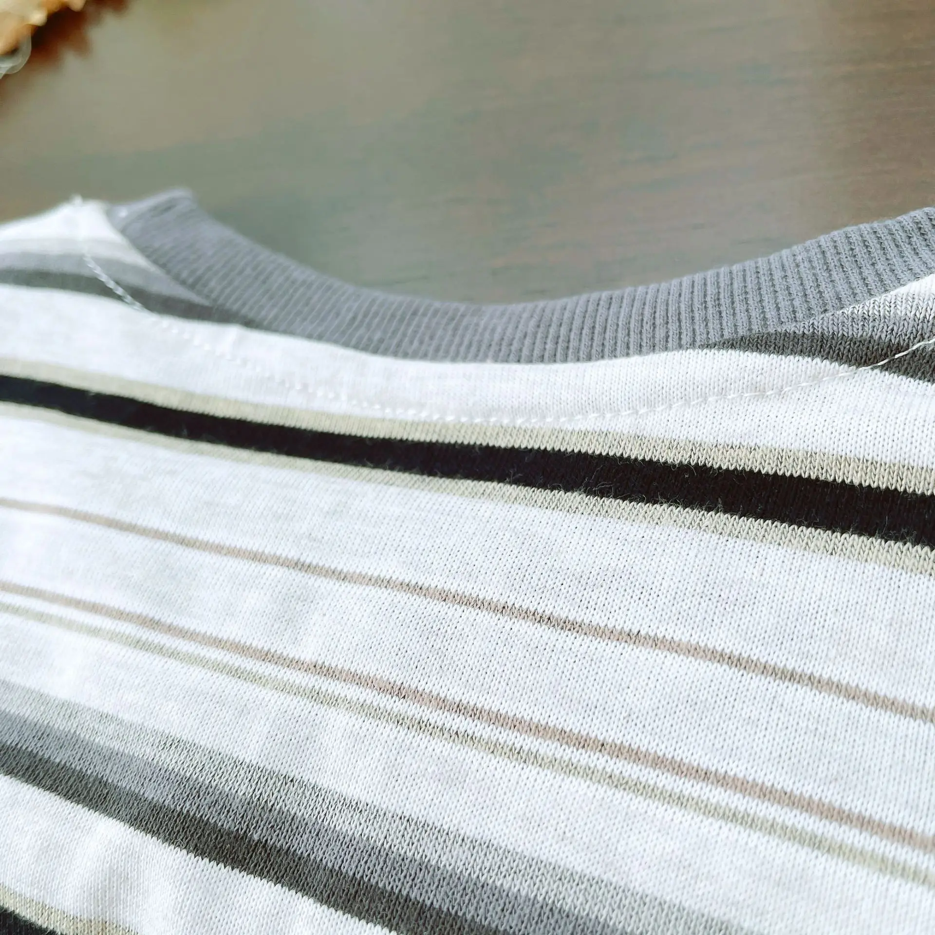 Boys Striped T-Shirt Shorts Set Navy White 0-4Yr — feature 8