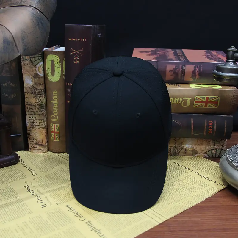 Men Women Hard Top Baseball Cap Grey - Image 7