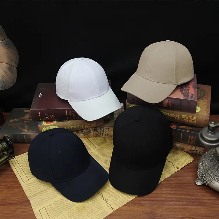 Men Women Hard Top Baseball Cap Grey β feature 1