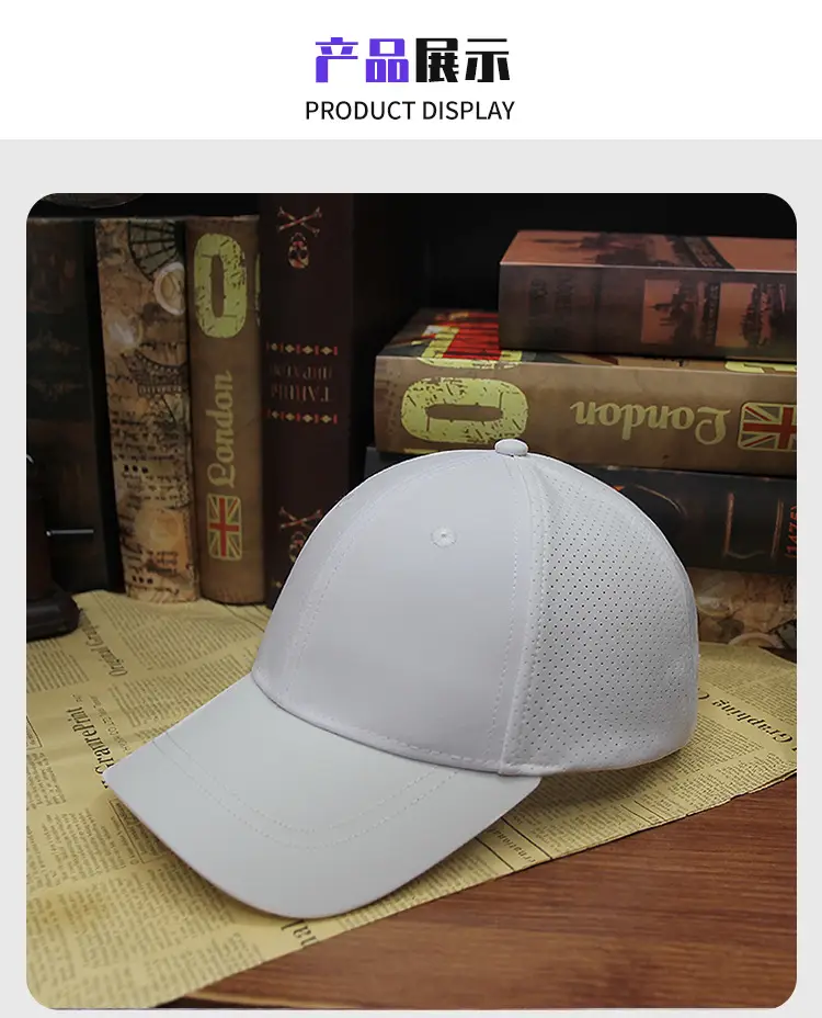 Men Women Hard Top Baseball Cap Grey β feature 5