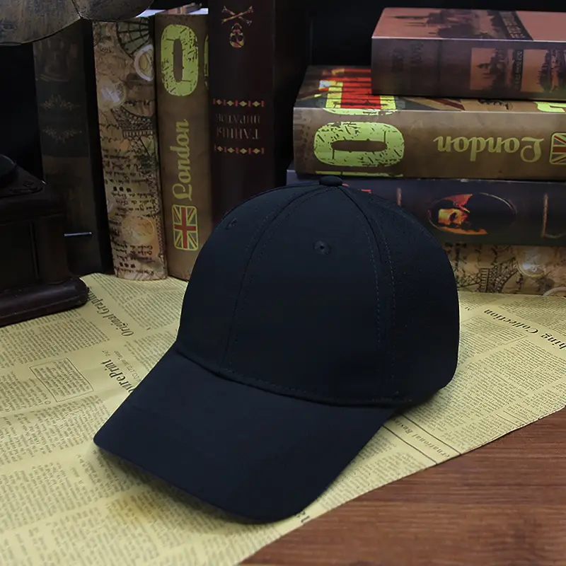 Men Women Hard Top Baseball Cap Grey - Image 3